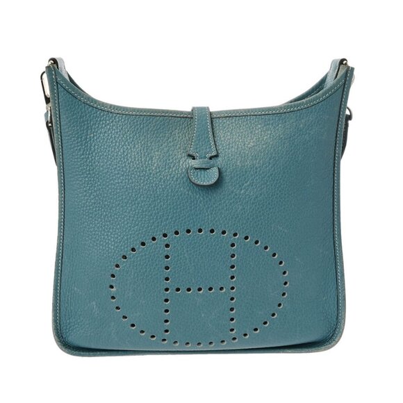 HERMES Bleu jean shoulder bag 800000121689000 - Picture 1 of 10